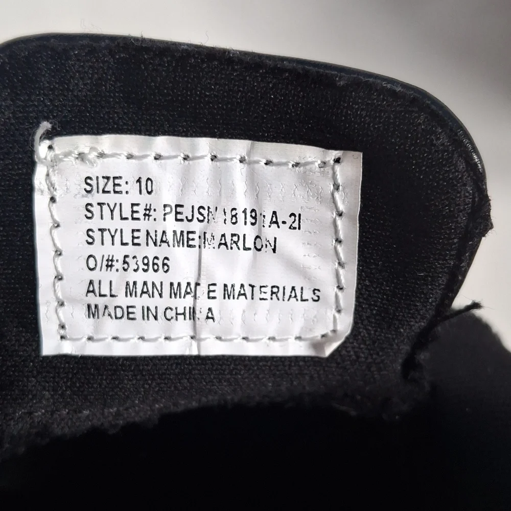 Perry Ellis Boys' Black Dress Monk Strap Shoes Toddler Kids Size‎ 10